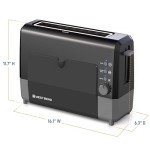West Bend QuikServe 2-Slice Wide-Slot Toaster