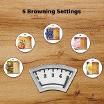 YSSOA Retro Stainless Steel 2-Slice Toaster