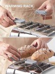 Yabano 4-Slice Stainless Steel Toaster with 7 Shades