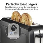 Hamilton Beach Extra Long Slot Toaster - Black