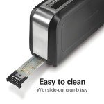 Hamilton Beach Extra Long Slot Toaster - Black