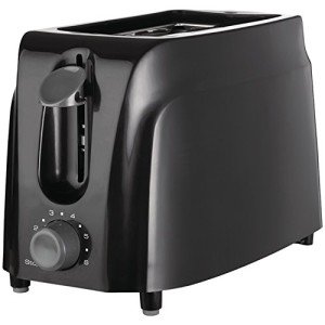 Brentwood Cool Touch Black 2-Slice Toaster
