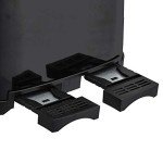 4-Slice Toaster with 6 Browning Settings - Black