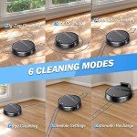 Kilgone Robot Vacuum and Mop Combo with App Control