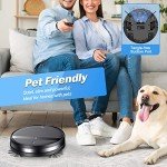 Kilgone Robot Vacuum and Mop Combo with App Control