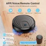 2-in-1 Robot Vacuum & Mop with Smart Features
