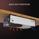 Under Desk Storage Mount for Gaming Consoles and PCs