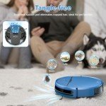 Smart Robot Vacuum and Mop Combo with WiFi