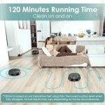 KOZVIX W6+ Smart Robot Vacuum Cleaner - Black