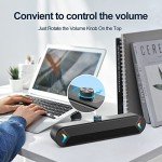 LENRUE USB-Powered 10W Stereo Computer Speakers