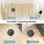 KOZVIX W6+ Smart Robot Vacuum Cleaner - Black