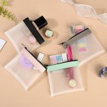 LYroo 4-Pack Clear Mini Makeup Zipper Bags