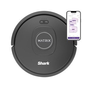 Shark Matrix Robot Vacuum with Self-Cleaning Brushroll