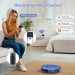 WiFi-Enabled 2-in-1 Robot Vacuum & Mop