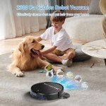 2-in-1 Robot Vacuum and Mop with Smart Control