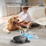Smart Robot Vacuum and Mop Combo with WiFi