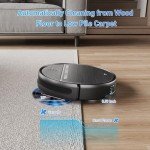 2-in-1 Robot Vacuum and Mop with Smart Control
