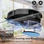 Smart Robot Vacuum and Mop Combo with WiFi