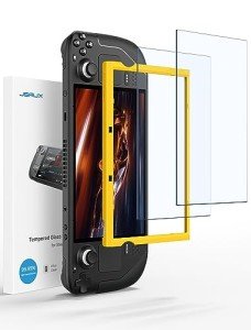 JSAUX 2-Pack Ultra HD Steam Deck Screen Protectors