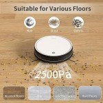 OKP K5 Robotic Vacuum - 2500Pa, WiFi/App/Alexa