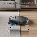 Smart Robot Vacuum and Mop Combo with WiFi