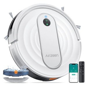Airzeen 3-in-1 Robot Vacuum & Mop, 4000Pa Suction