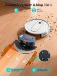 Airzeen 3-in-1 Robot Vacuum & Mop, 4000Pa Suction