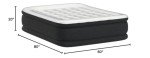 King Koil Luxury Queen Air Mattress with Pump