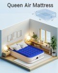 Queen Air Mattress with Built-in Pump & Comfort