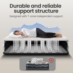 OhGeni Queen Air Mattress with Built-in Pump
