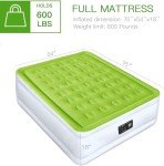YENING Full Size Inflatable Air Mattress with Pump