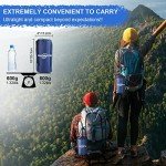 Ultralight Inflatable Sleeping Pad with Built-in Pump