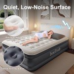 Queen Air Mattress with Built-in Pump, 18" Raised