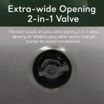 Intex Fiber-Tech Full Size Air Mattress with Pump