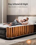 Airefina Full Size Air Mattress with Built-in Pump