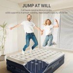 Queen Air Mattress with Built-In Pump - Quick Inflate