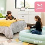 Intex Kids Inflatable Travel Air Mattress with Pump