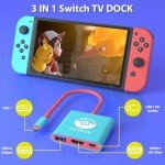 CLOUDREAM Portable HDMI Dock for Nintendo Switch