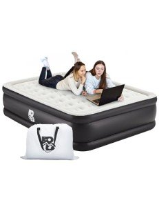 BUPPLEE 18" Raised Air Mattress with Pump