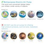 Electric Inflatable Bed Pump for Air Mattresses & Pools