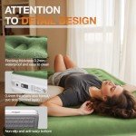 Queen Air Mattress with Built-In Pump - Quick Inflate