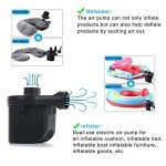 Electric Inflatable Bed Pump for Air Mattresses & Pools