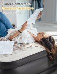 BUPPLEE 18" Raised Air Mattress with Pump