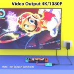 CLOUDREAM Portable HDMI Dock for Nintendo Switch