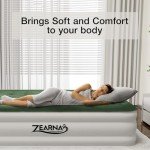 Queen Air Mattress with Built-In Pump - Quick Inflate