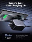 UGREEN 65W GaN USB-C Charger with 4 Ports