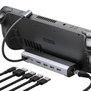 6-in-1 Docking Station for Steam Deck & More