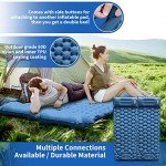 HiiPeak Sleeping Pad for Camping- Ultralight Inflatable Sleeping Mat with Built-in Foot Pump & Pillow, Upgraded Compact Camping Air Mattress for Tent, Backpacking, Hiking