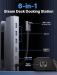 6-in-1 Docking Station for Steam Deck & More