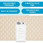 MedVance Premium Alternating Air Pressure Mattress Pad with Ultra Quiet Alternating Pump | Pressure Sore and Ulcer Prevention and Relief | Use on Medical, Hospital, or Standard Bed